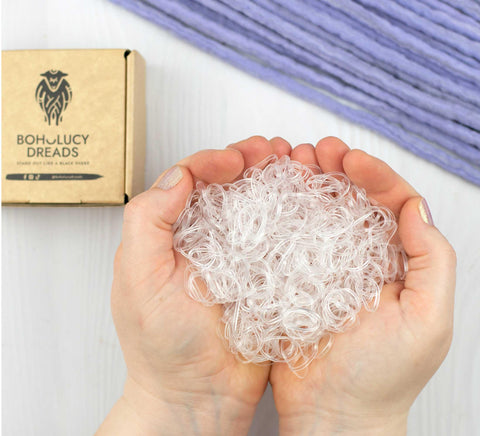 Transparent rubber band 500 pcs